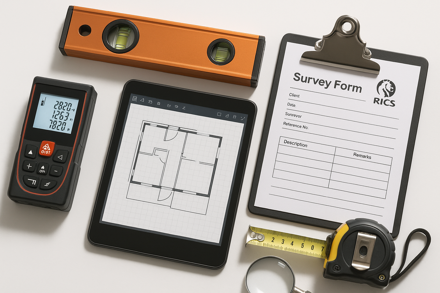 Modern surveying technology